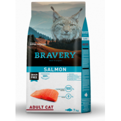 Bravery salmon adult Cat - 7kg